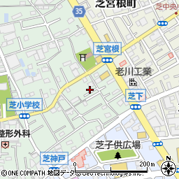 埼玉県川口市芝3949-3周辺の地図