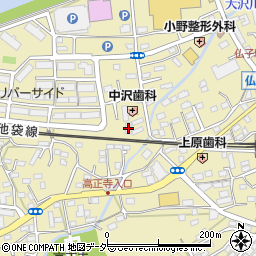 埼玉県入間市仏子623周辺の地図