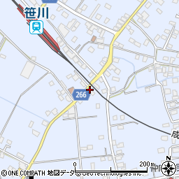 千葉県香取郡東庄町笹川い1014周辺の地図