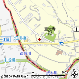 埼玉県飯能市上畑212周辺の地図
