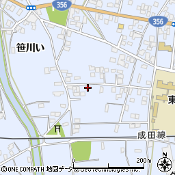 千葉県香取郡東庄町笹川い4634-8周辺の地図