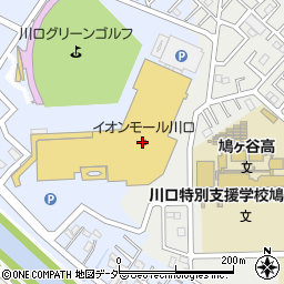 トイザらス川口店周辺の地図