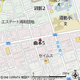 保育園ナチュラルハウス武蔵浦和園周辺の地図