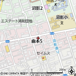 カシワ商事本社ビル周辺の地図