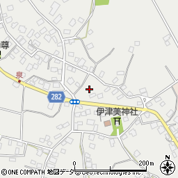 千葉県柏市泉1345-3周辺の地図