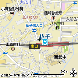 埼玉県入間市仏子954周辺の地図