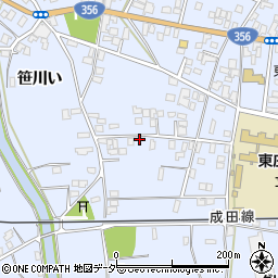 千葉県香取郡東庄町笹川い4633周辺の地図