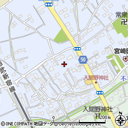 埼玉県狭山市北入曽1355周辺の地図