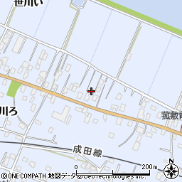 千葉県香取郡東庄町笹川い4722周辺の地図