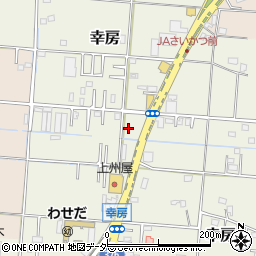 埼玉県三郷市幸房133周辺の地図