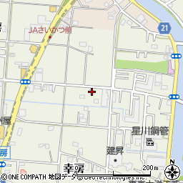 埼玉県三郷市幸房326周辺の地図
