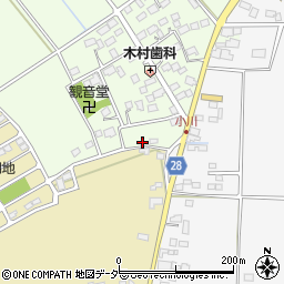 千葉県香取市下小川1449周辺の地図