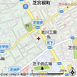 埼玉県川口市芝3959周辺の地図