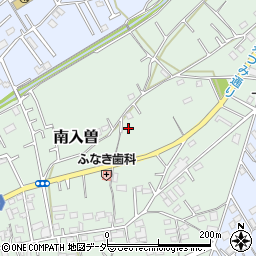 埼玉県狭山市南入曽293周辺の地図