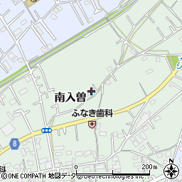 埼玉県狭山市南入曽230周辺の地図