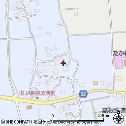 山梨県北杜市高根町村山西割2762周辺の地図