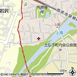 埼玉県入間市野田34周辺の地図
