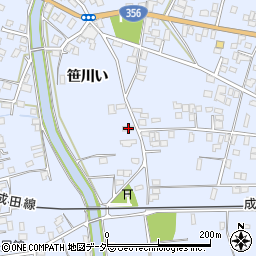 千葉県香取郡東庄町笹川い2006-6周辺の地図