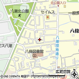 埼玉県八潮市八條2533-7周辺の地図
