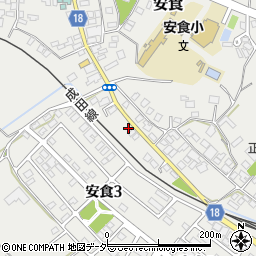 千葉県印旛郡栄町安食官堤周辺の地図