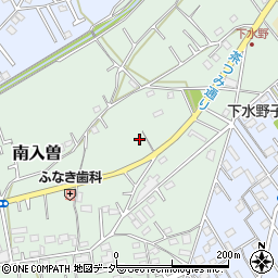 埼玉県狭山市南入曽286周辺の地図