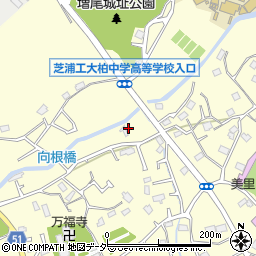 千葉県柏市増尾1226周辺の地図