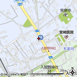埼玉県狭山市北入曽1359-16周辺の地図