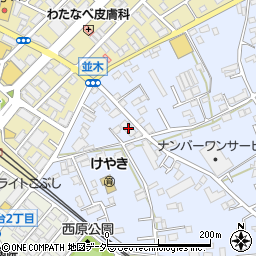 埼玉県富士見市水子4708周辺の地図