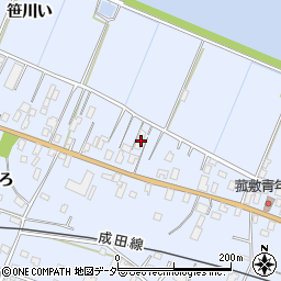 千葉県香取郡東庄町笹川い4726周辺の地図