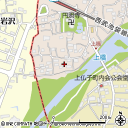 埼玉県入間市野田24周辺の地図
