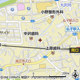 埼玉県入間市仏子895周辺の地図