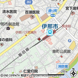 日本旅行伊那営業所周辺の地図