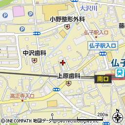 埼玉県入間市仏子899周辺の地図