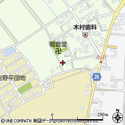 千葉県香取市下小川1439-8周辺の地図