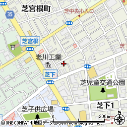 埼玉県川口市芝宮根町2-8周辺の地図