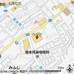 ベルク藤久保店周辺の地図