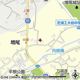 千葉県柏市増尾1265周辺の地図