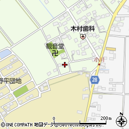 千葉県香取市下小川1439周辺の地図