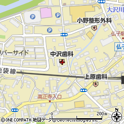 埼玉県入間市仏子631周辺の地図