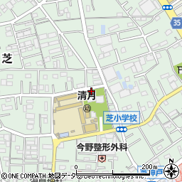 埼玉県川口市芝5209周辺の地図