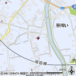 千葉県香取郡東庄町笹川い1667周辺の地図