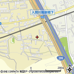 埼玉県入間市仏子1292周辺の地図