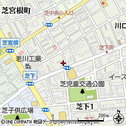 埼玉県川口市芝宮根町2-29周辺の地図