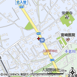 埼玉県狭山市北入曽1359-2周辺の地図