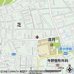 埼玉県川口市芝5201周辺の地図