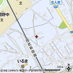 埼玉県狭山市北入曽998-8周辺の地図