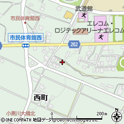 長野県伊那市西町5896-12周辺の地図