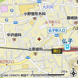 埼玉県入間市仏子904周辺の地図