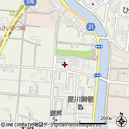 埼玉県三郷市幸房296周辺の地図