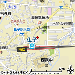 埼玉県入間市仏子949周辺の地図